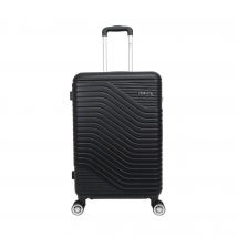 Maleta Barata Mediana Benzi BZ5747  65 x 40 x 25 cm y 3,2 kg. Maletas de Viaje  Rígida. Equipaje  con 4 Ruedas dobles giratorias 360º y Cerradura de Combinación (Color Negro)
