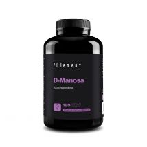 D-Manosa 2000 mg por dosis - 180 Cápsulas Veganas Zenement
