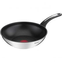 Sartén Wok Tefal Emotion G6 28 cm, Revestimiento interior Titanio, todo tipo de cocinas incluido inducción