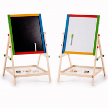 Tablero Magnético Grande con caballete Del Dibujo Del Tablero con Pizarra Blanca Para Rotuladores y