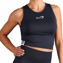 Camiseta Deportiva para Mujer Endless CHILL BLACK