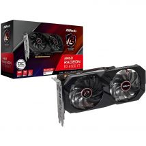 Asrock Radeon RX 6500 XT Phantom Gaming 4GB OC GDDR6 Graphics Card, RDNA2, AMD FidelityFX, 1024 Streams, 2820MHz Boost