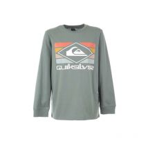 Quiksilver CAMISETA M.L QS RAINBOW Verde Hombre