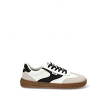 Zapatillas Respetuoso/barefoot Mustang - Mujer - Suela Plana - Modelo 60948 - Color Blanco