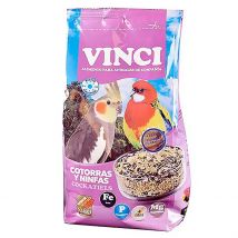 Comida para Ninfas y Cotorras BirdMix Vinci 1kg, 5kg, La Alimentación Esencial para tu Ave