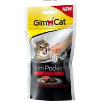 Gim Cat - NUTRIPOCKETS GATO BUEY Y MALTA 60 GR