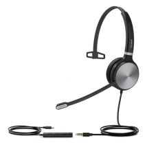 Yealink Uh36-mono Auriculares Usb/jack 3,5mm con Cancelación de Ruido y Brazo Giratorio