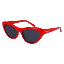 FERRAGAMO SF1103S Gafas, Mujer, Red, 55/17/140