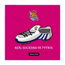 álbum fotos real sociedad fucsia bota/escudo 30x30cm