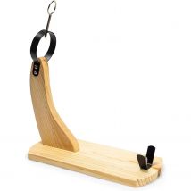 Maxia Market - Soporte Jamonero Cortar Pata y Paleta de Jamon Serrano e Ibérico, Utensilios de cocina, comedor y bebidas jamonero, diferentes modelos: scala,a arco, banco con miel y aro