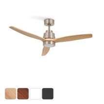 CREATE - Ventilador de techo 40W silencioso Ø132 cm, 6 velocidades, Función Invierno/Verano - Motor