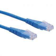 ROLINE Cable de conexión UTP Cat.6 (Clase E), azul, 2 m