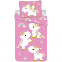 Ropa de Cama Unicornios 135 x 200 cm