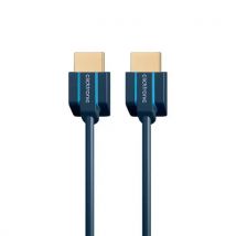 Cable Clicktronic certificado HDMI 2.0 Ultra alta velocidad/Ethernet HD / 4K 60Hz / Compatible con PlayStation/eARC/HDR dinámico/VRR / 3D Dolby vision/XBOX, HDTV, Home Cinema / 1.5M