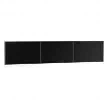 Smart Media Multi Display Wall 65" Aluminio, Negro - Soporte de Pared para Pantalla Plana (Aluminio, Negro)