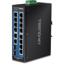 Trendnet 16-Port Industrial GIGABIT CPNT - Alta Velocidad