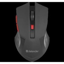 Defender Accura MM-275 RF Optical Mouse 1600 DPI, Bluetooth connectivity, 5 buttons, ergonomic design for universal use, ideal gaming mouse for PC and everyday tasks.