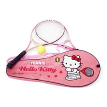 Juego de Tenis de aluminio Hello Kitty (6523) Set compuesto por 2 raquetas y pelota. Incluye funda. Calidad al mejor precio. De acuerdo a la normativa CE. +3 años