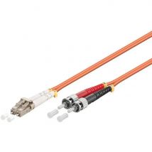 Microconnect FIB412002-2 cable de fibra óptica 2 m LC ST OM2 Naranja