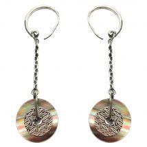 Guess S0320349 Pendientes para Mujer Cwe90702, Plata, Estándar