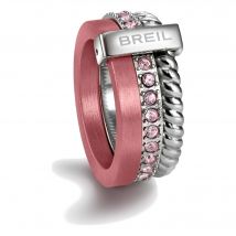 BREIL Colección BREILOGY, Anillo Mujer en Acero, Ideas de Regalos para Mujer