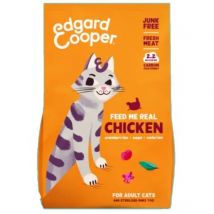 Edgard & Cooper Adult Pollo Fresco de Corral con Arándanos, Salvia y Valeriana para Gatos 2 Kg