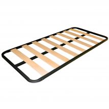 Somier de Tubo acerado 30x30 mm con Refuerzo Central Láminas de Chopo Con y Sin Patas, en Varias Medidas