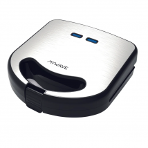 MyWave MWGRI-21 Sandwichera 2 En 1 placas intercambiables gofres y grill con control termostático