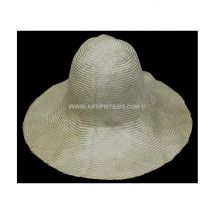 Sombrero de Mujer Capelina de Parasol Aprestada de 45-50 Cms
