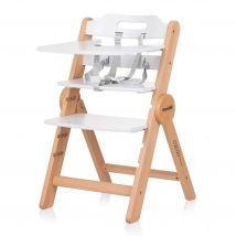 CHIPOLINO Trona de madera convertible en silla CACAO de Chipolino