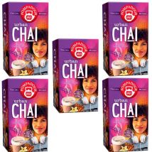 5 cajas de  Urban Chai Pompadour 20 infusiones 8412900401054