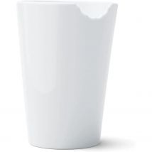 FIFTYEIGHT PRODUCTS Taza de Café Premium con Marca de Mordida en Porcelana de Alta Calidad