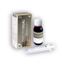 Dermadual Piel y Pelaje Sano Gatos PHARMADIET - Envase con Jeringa 50 ml