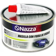 Nazza Masilla Carrocero para Coche de Poliéster CON y SIN Fibra de Vidrio - Incluye catalizador