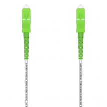 Cable de fibra óptica g657a2 3.0 aisens a152-0495/ lszh/ 3m/ blanco