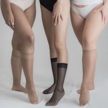 Minimedia Transparente Con Fibra LYCRA 15 DEN MVA  M3941