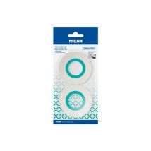 Milan - MILAN CINTA ADHESIVA ROLLO 19MMX33M BLÍSTER 2U INVISIBLE MATE BWM10482