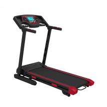 Cinta de Correr 2 HP con Inclinación Automática y Plegable Trébol Advance Roja