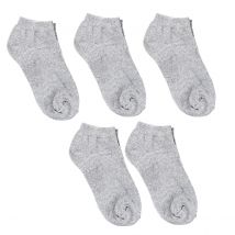Baci & Abbracci-Pack 5 Calcetines Tobilleros de Algodón BACSA001 para Mujer