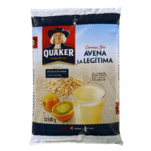 AVENA QUAKER 500G.   🍚​Alta en Fibra, Nutritiva y Fácil de Preparar - Marca Quaker