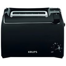 Krups ProAroma Tostadora Eléctrica, 700 W, Plástico, 2 Ranuras, Negro