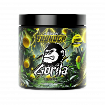 LEMON THUNDER - Bebida Energética en Polvo Sin Azúcar Sabor Limón - 300gr (60 tomas) - GORILA DRINKS®