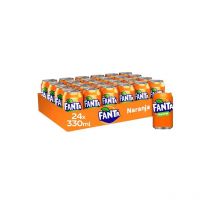 24 Latas De FANTA NARANJA / FANTA LIMON ZERO, NESTEA LIMON, CAJA 24Unidades lata 33cl / 330ml,