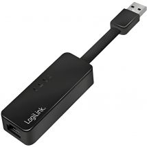 LogiLink UA0184 - Adaptador USB 3.0 a Puerto Gigabit Ethernet