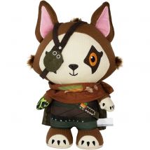 Peluche Mapache Biomutant THQ Nordic Sostenible 30cm Relleno Reciclado