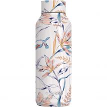 Botella de agua Acero Inoxidable 12H Frío/24 Horas Termo Quokka Solid - Vintage Floral 630 ML Trabajo Deporte Montaña