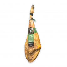 JAMÓN DE CEBO DE CAMPO 50 % RAZA IBÉRICA,CURACIÓN NATURAL 100 %. PESO SOBRE 8 KG. EDICIÓN FREGENAL