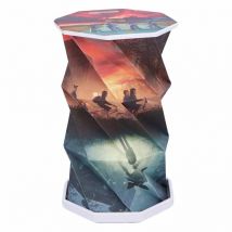 Nemesis Now Lámpara LED plegable de 21 cm, activación táctil, lámpara recargable USB-C, comerciantes de un solo ventilador, regalos y decoración para coleccionistas - Stranger Things The Upside Down
