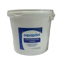 Cloro de Choque en Grano Aquapool - Dpool para una disolución rápida en el Tratamiento Inicial de la Piscina (5 KG)