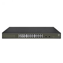 Switch Level One GES-2126 Gigabit Ethernet Gestionado L2 Negro
